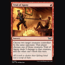 Trial of Agony - NM - No Foil - ES