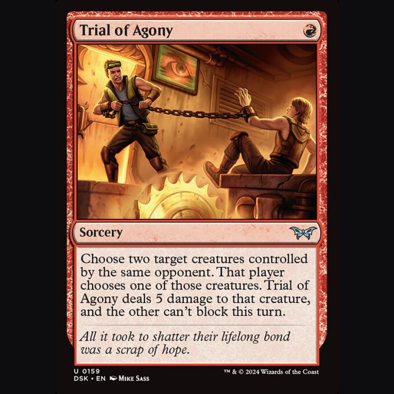 Trial of Agony - NM - No Foil - ES
