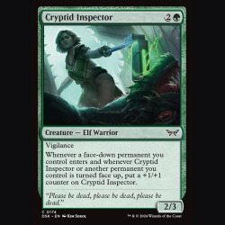 Cryptid Inspector - NM - No Foil - ES