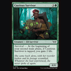 Cautious Survivor - NM - No Foil - ES