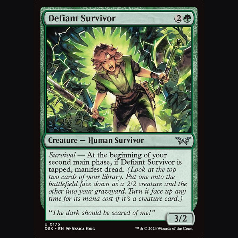 Defiant Survivor - NM - No Foil - ES