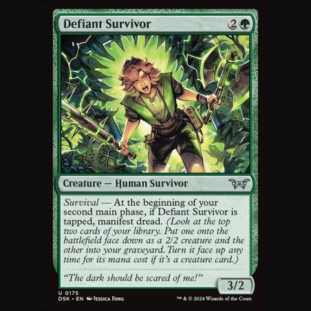 Defiant Survivor - NM - No Foil - ES