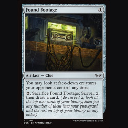 Found Footage - NM - No Foil - ES