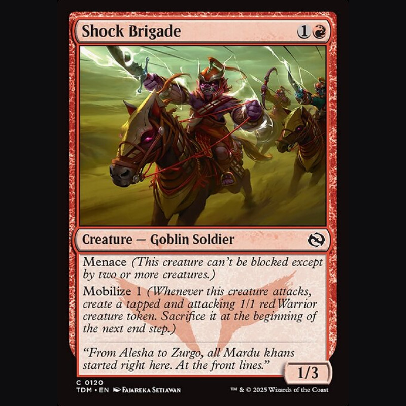 Shock Brigade - NM - No Foil - ES