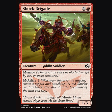 Shock Brigade - NM - No Foil - ES