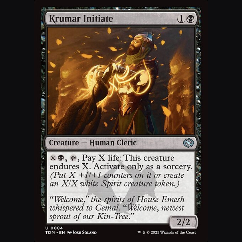 Krumar Initiate - NM - No Foil - ES