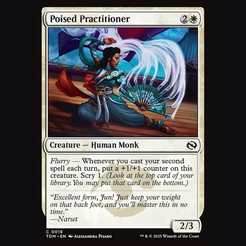 Poised Practitioner - NM - No Foil - ES