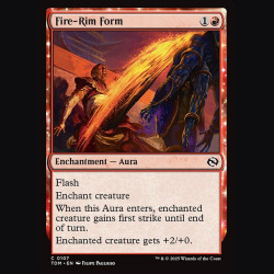 Fire-Rim Form - NM - No Foil - ES