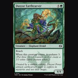 Dusyut Earthcarver - NM - No Foil - ES