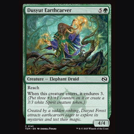 Dusyut Earthcarver - NM - No Foil - ES