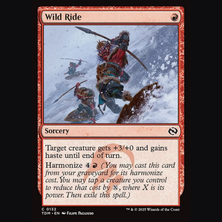 Wild Ride - NM - No Foil - ES