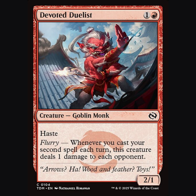 Devoted Duelist - NM - No Foil - ES