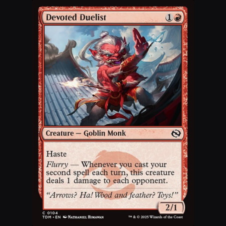 Devoted Duelist - NM - No Foil - ES