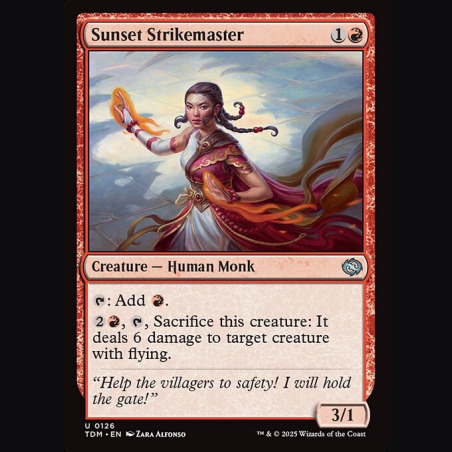 Sunset Strikemaster - NM - No Foil - ES