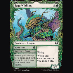 Sagu Wildling // Roost Seek - NM - No Foil - ES