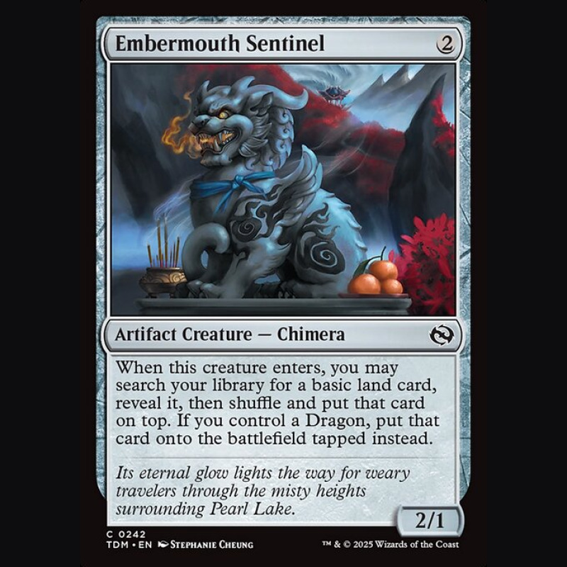 Embermouth Sentinel - NM - No Foil - ES