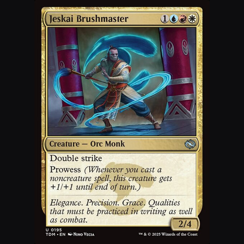Jeskai Brushmaster - NM - No Foil - ES