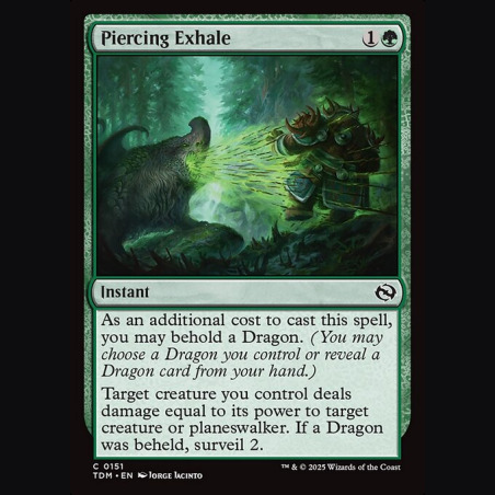 Piercing Exhale - NM - Foil - ES