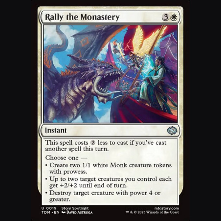 Rally the Monastery - NM - No Foil - ES