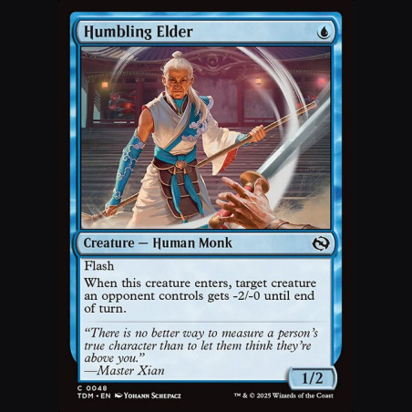 Humbling Elder - NM - No Foil - ES