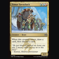 Temur Tawnyback - NM - No Foil - ES