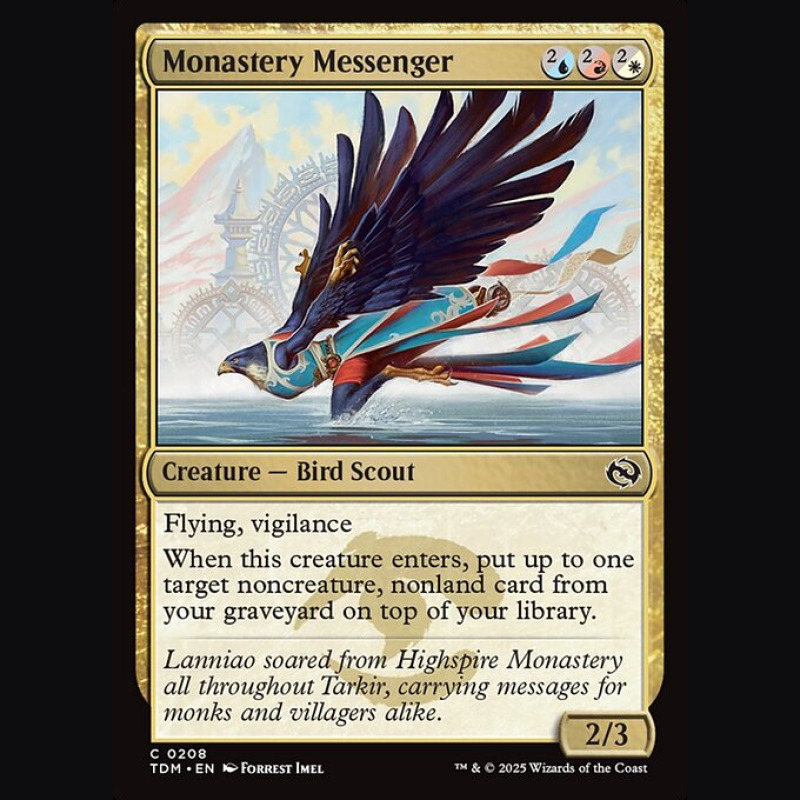 Monastery Messenger - NM - No Foil - ES