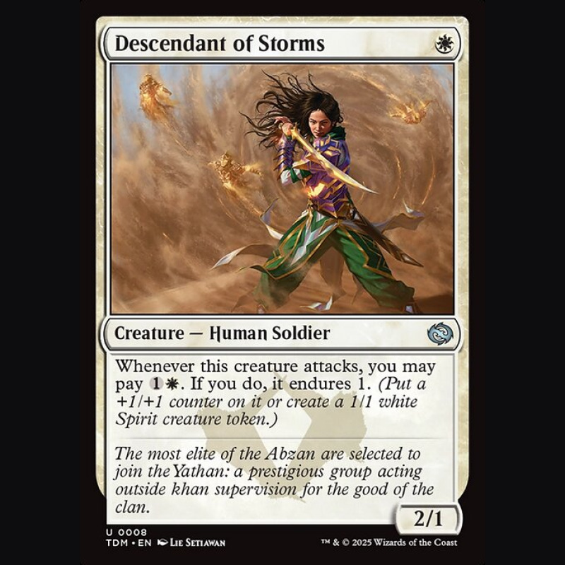 Descendant of Storms - NM - No Foil - ES