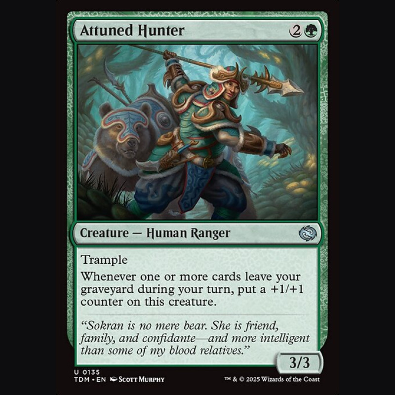 Attuned Hunter - NM - No Foil - ES
