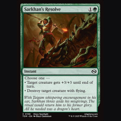 Sarkhan's Resolve - NM - No Foil - EN