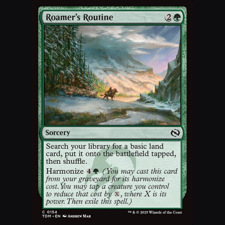 Roamer's Routine - NM - Foil - EN