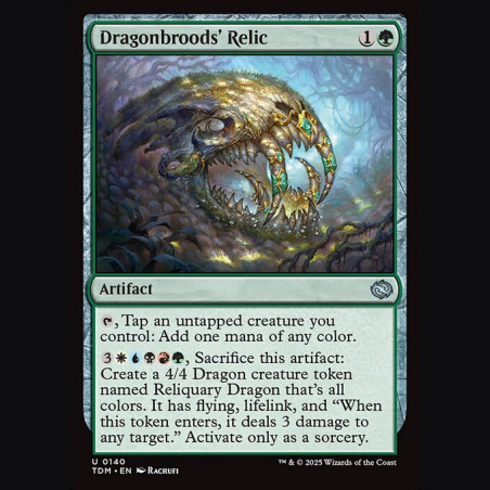 Dragonbroods' Relic - NM - No Foil - EN