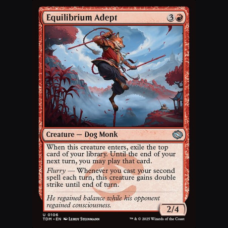 Equilibrium Adept - NM - No Foil - EN