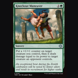 Knockout Maneuver - NM - No Foil - EN