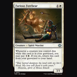 Furious Forebear - NM - No Foil - EN