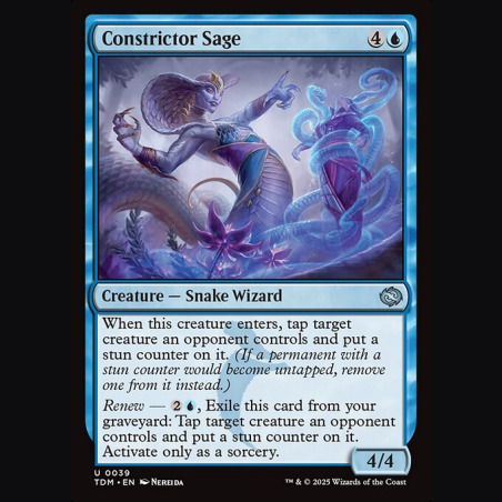 Constrictor Sage - NM - No Foil - EN