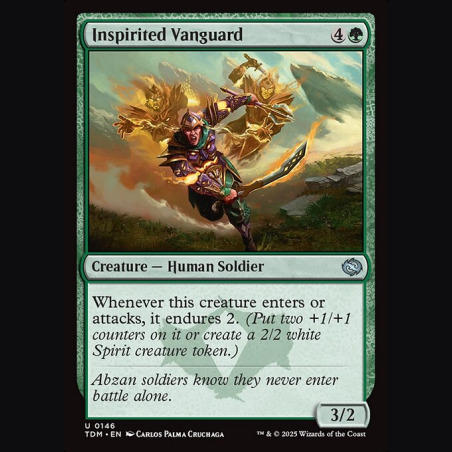 Inspirited Vanguard - NM - No Foil - EN