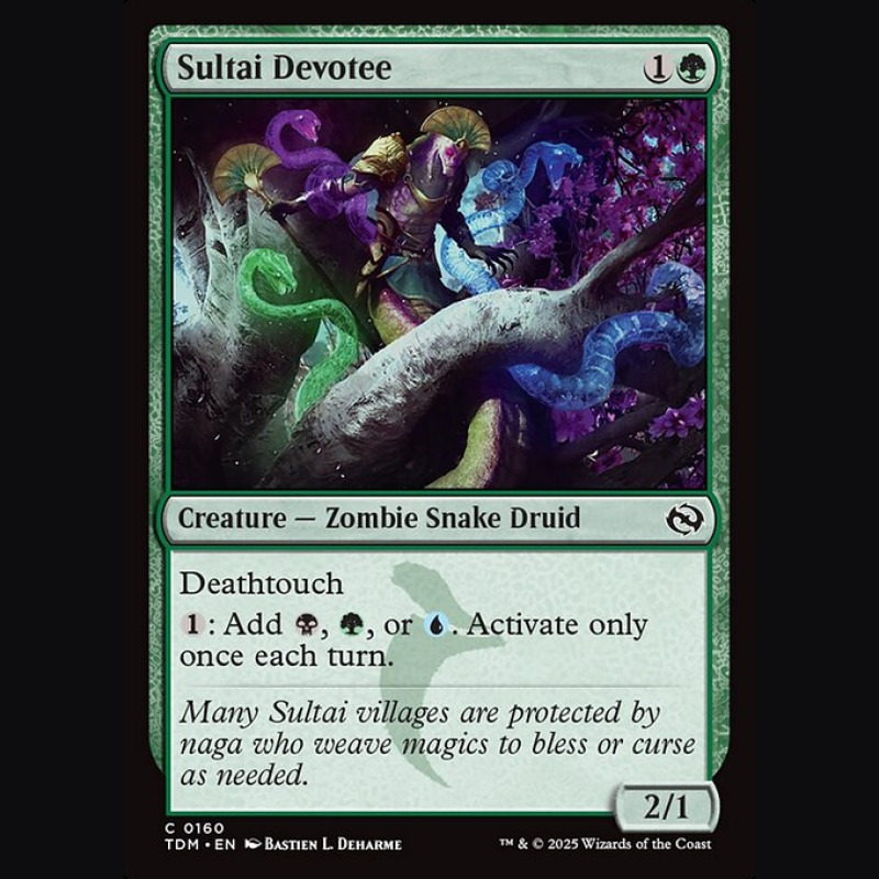 Sultai Devotee - NM - Foil - EN