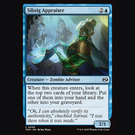 Sibsig Appraiser - NM - No Foil - EN
