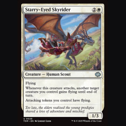 Starry-Eyed Skyrider - NM - No Foil - EN