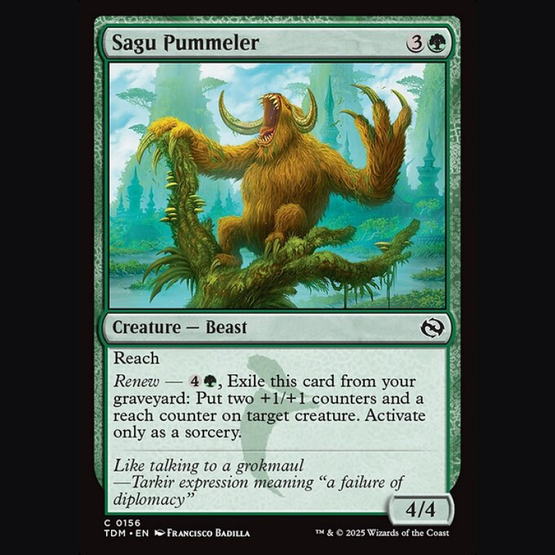 Sagu Pummeler - NM - No Foil - EN