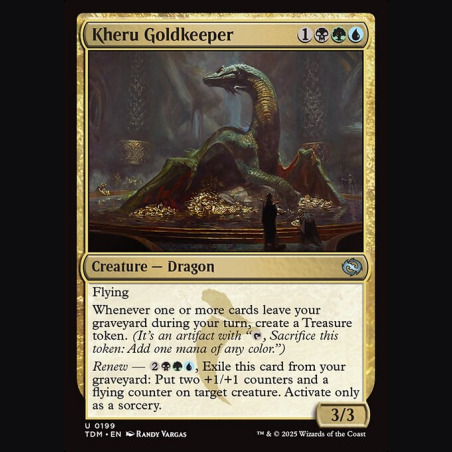 Kheru Goldkeeper - NM - No Foil - EN
