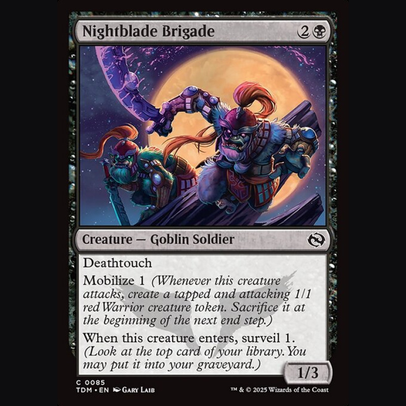 Nightblade Brigade - NM - No Foil - EN