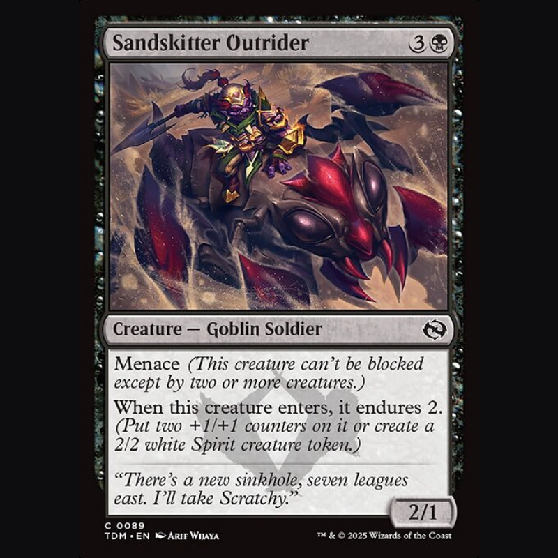 Sandskitter Outrider - NM - No Foil - EN