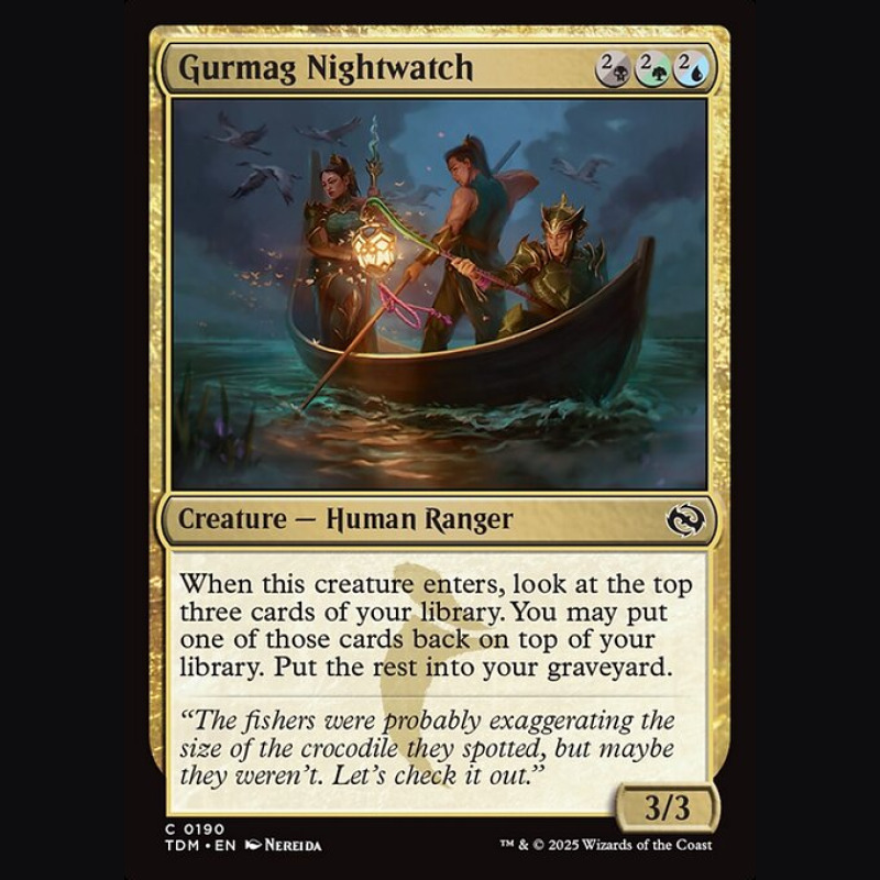 Gurmag Nightwatch - NM - Foil - EN