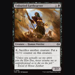 Unburied Earthcarver - NM - No Foil - EN