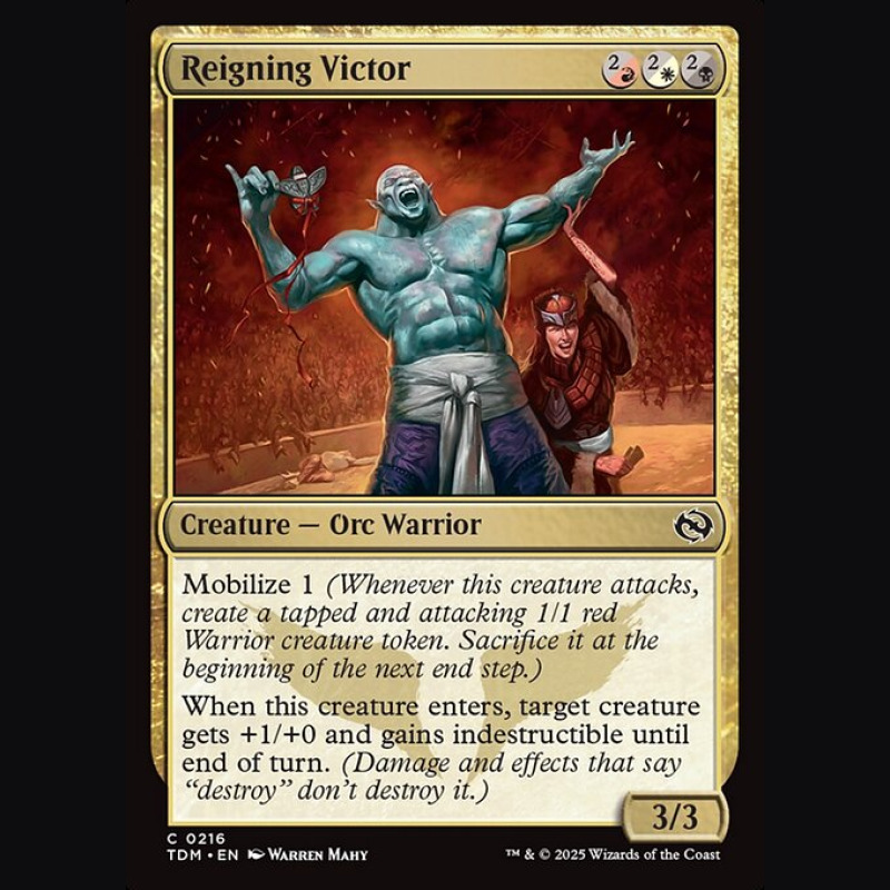Reigning Victor - NM - Foil - EN