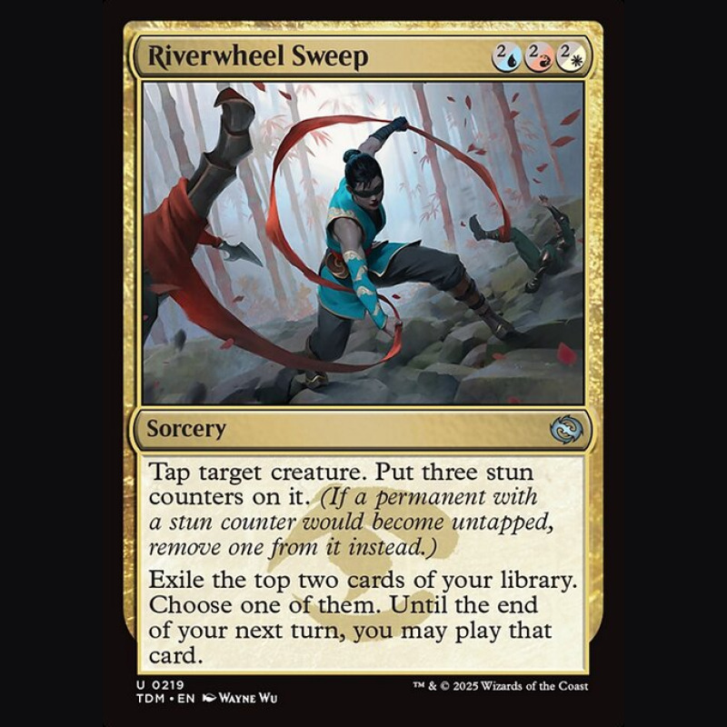 Riverwheel Sweep - NM - No Foil - EN
