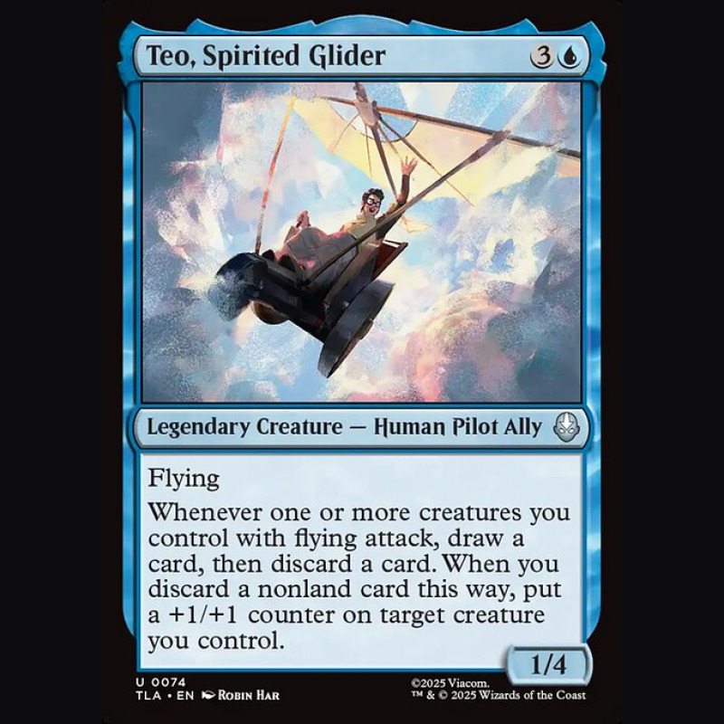 Teo Spirited Glider - NM - No Foil - ES