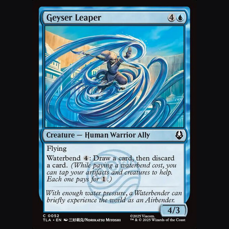 Geyser Leaper - NM - No Foil - ES