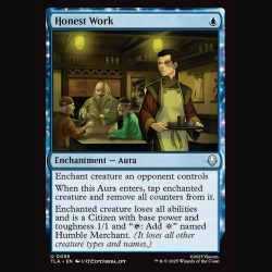 Honest Work - NM - No Foil - ES